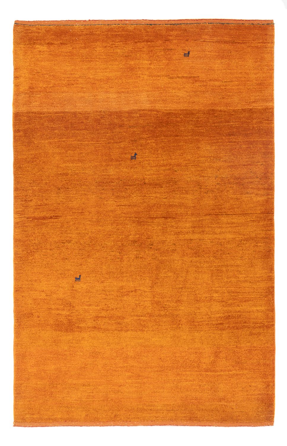Tapis Gabbeh - Persan - 181 x 121 cm - orange