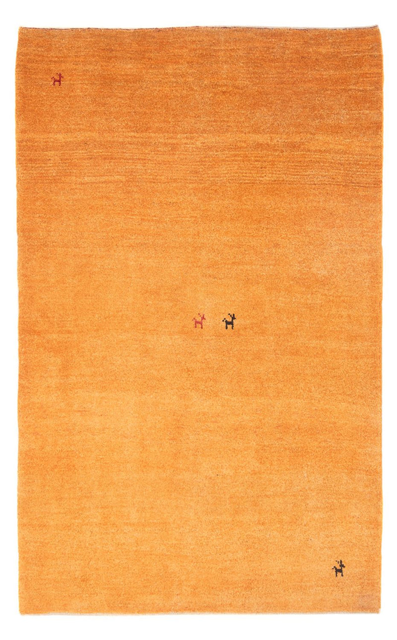 Tapis Gabbeh - Persan - 194 x 118 cm - orange