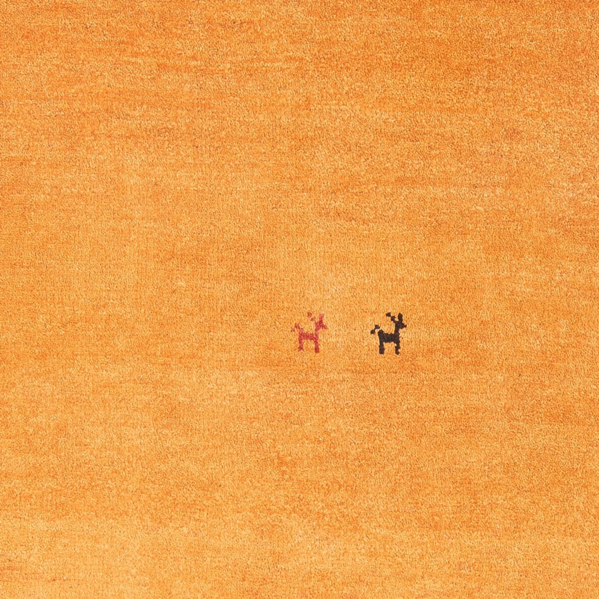 Tapis Gabbeh - Persan - 194 x 118 cm - orange
