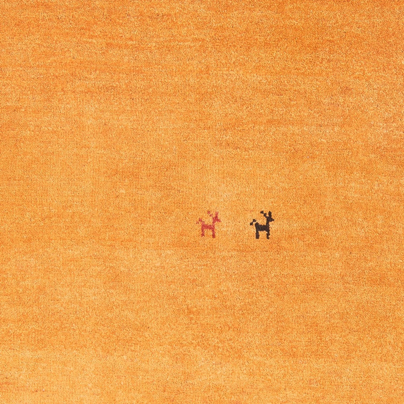 Tapis Gabbeh - Persan - 194 x 118 cm - orange