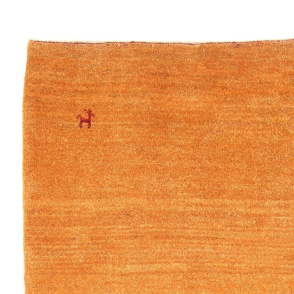 Tapis Gabbeh - Persan - 194 x 118 cm - orange