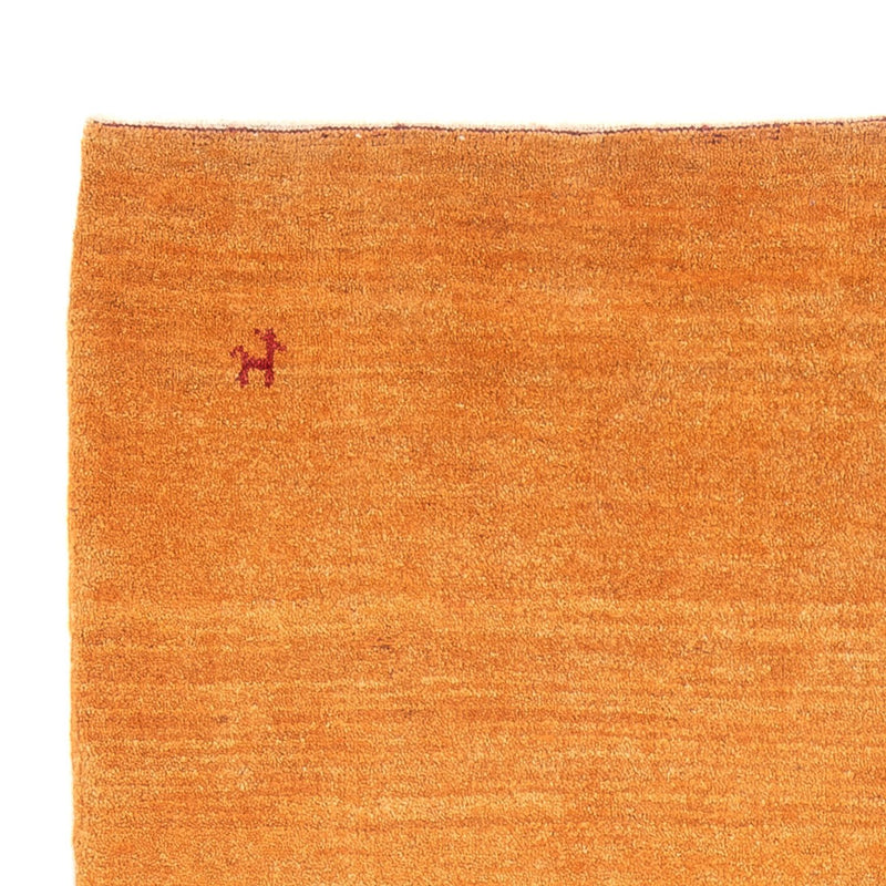 Tapis Gabbeh - Persan - 194 x 118 cm - orange