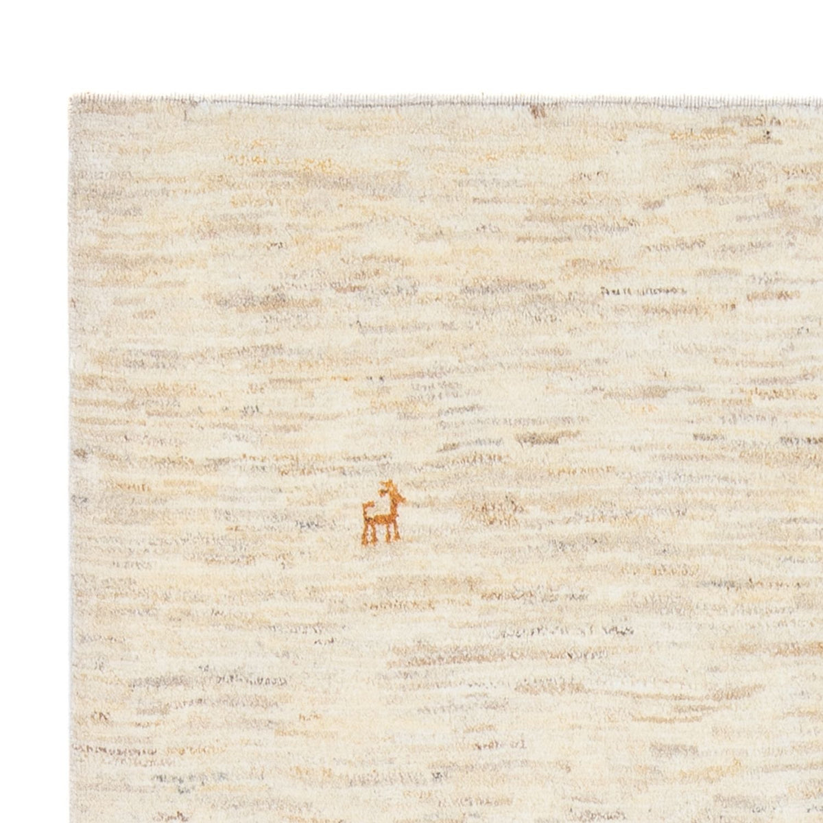 Tapis Gabbeh - Persan - 170 x 120 cm - argent
