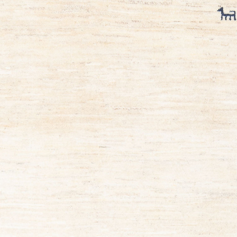 Tapis Gabbeh - Persan - 176 x 120 cm - blanc