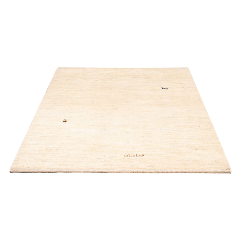 Tapis Gabbeh - Persan - 176 x 120 cm - blanc