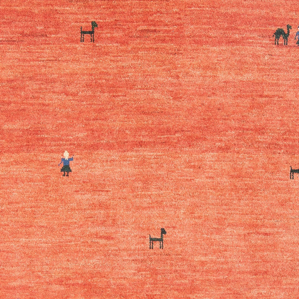 Tapis Gabbeh - Persan - 183 x 122 cm - multicolore
