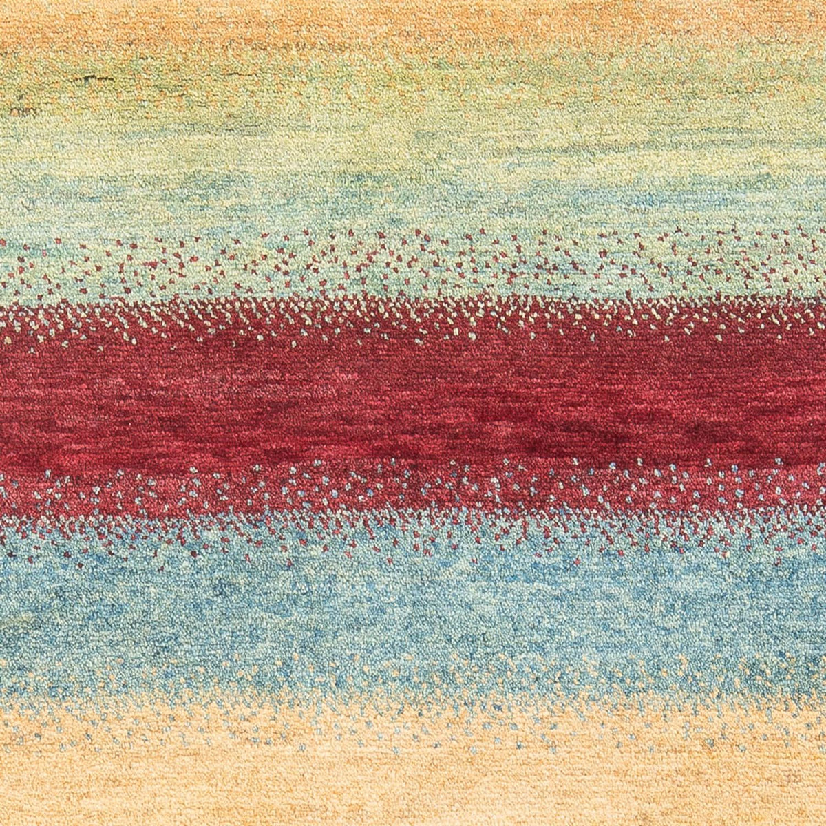 Tapis Gabbeh - Persan - 185 x 126 cm - multicolore