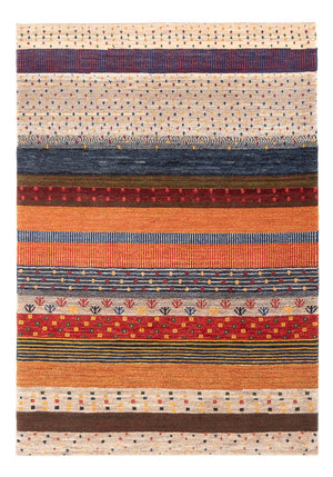 Tapis Gabbeh - Persan - 177 x 123 cm - multicolore