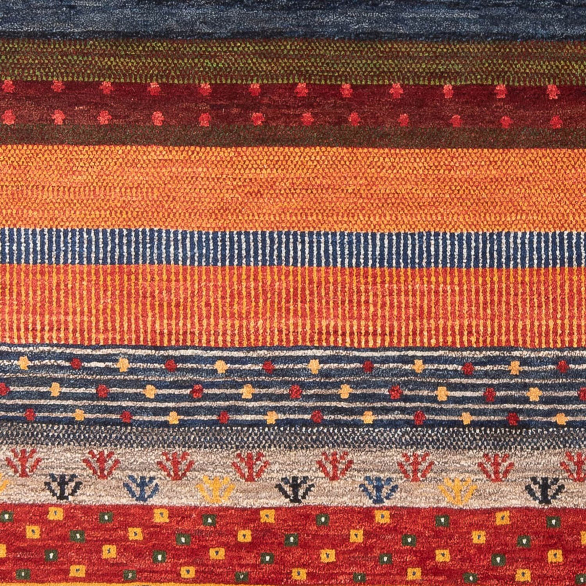 Tapis Gabbeh - Persan - 177 x 123 cm - multicolore