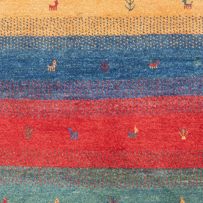 Tapis Gabbeh - Persan - 160 x 120 cm - multicolore