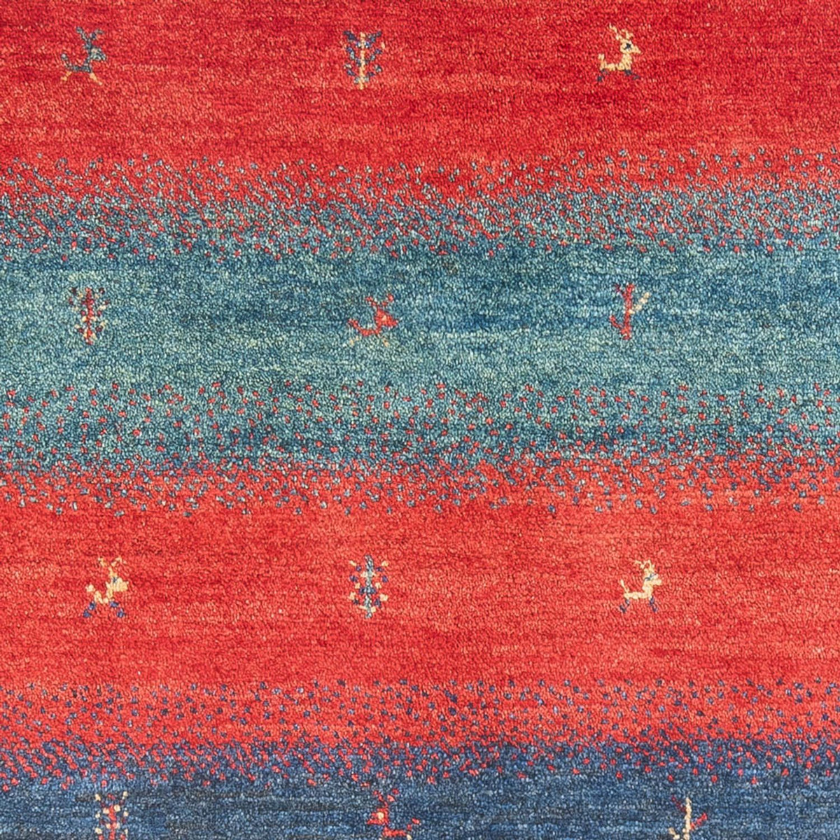 Tapis Gabbeh - Persan - 163 x 120 cm - multicolore