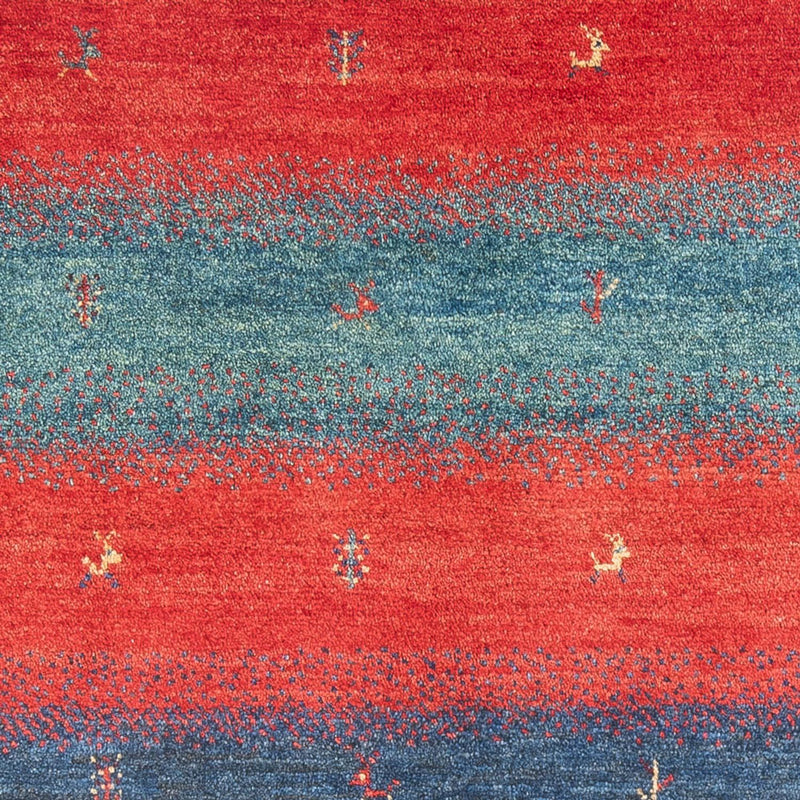 Tapis Gabbeh - Persan - 163 x 120 cm - multicolore