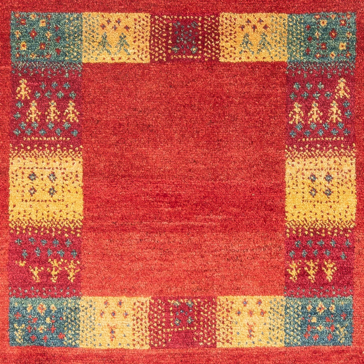 Tapis Gabbeh - Persan - 188 x 121 cm - multicolore