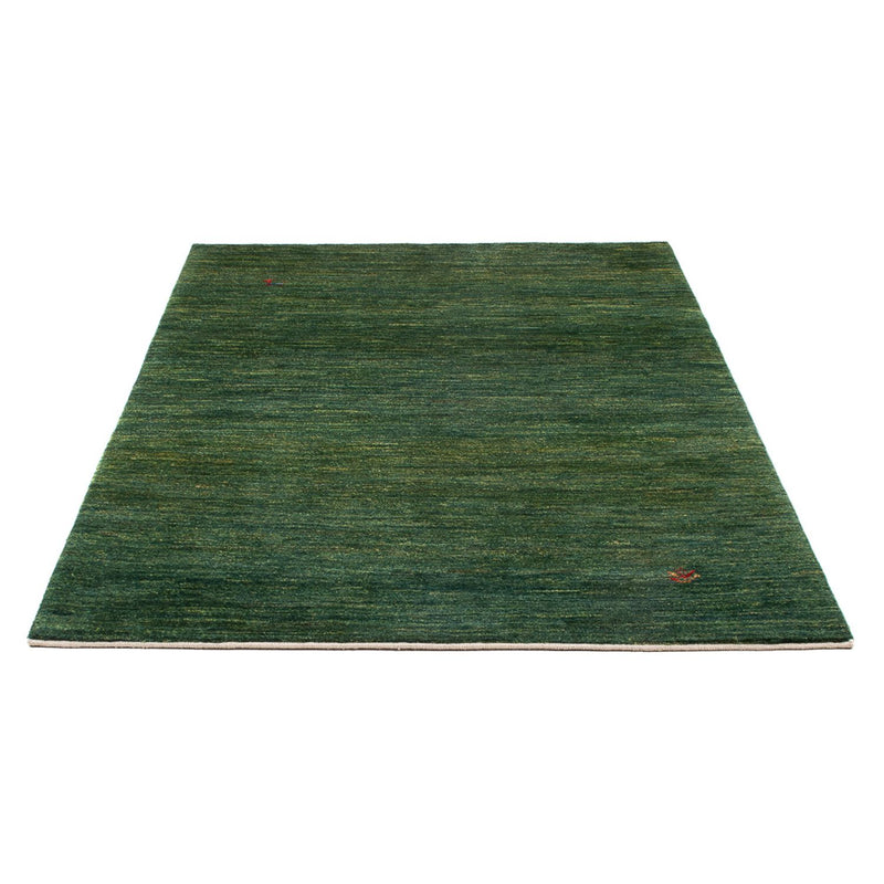 Tapis Gabbeh - Persan - 182 x 116 cm - vert menthe