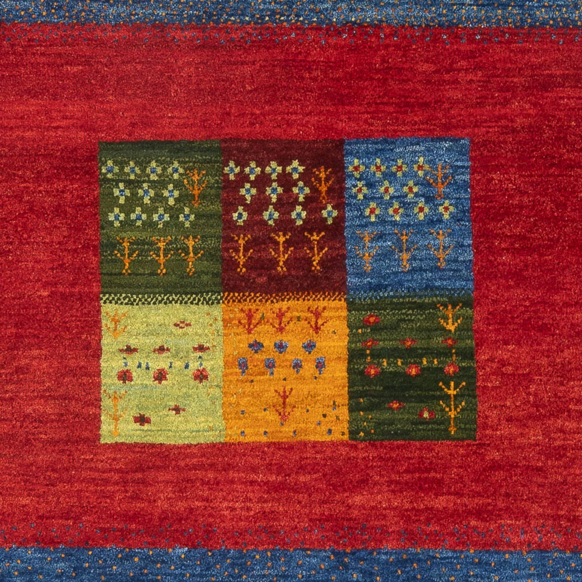 Tapis Gabbeh - Persan - 178 x 119 cm - multicolore