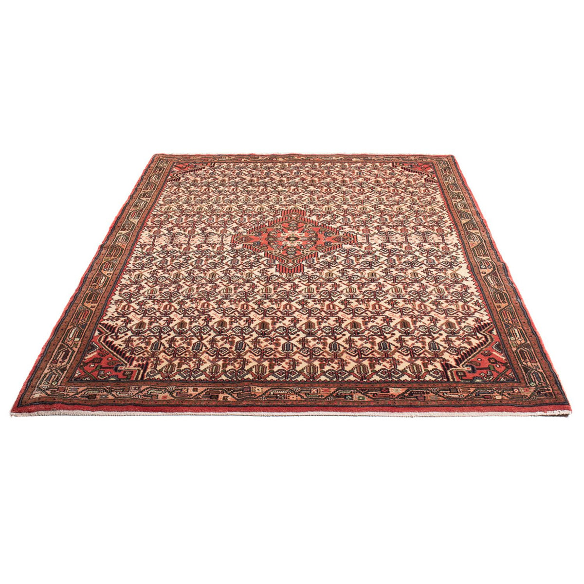 Tapis persan - Nomadic - 200 x 136 cm - crème
