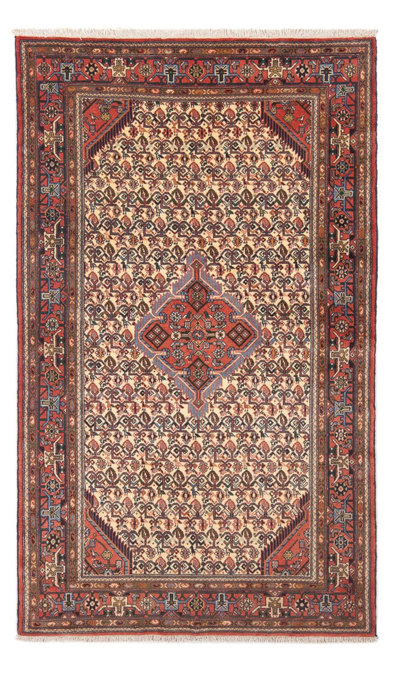 Tapis persan - Nomadic - 202 x 137 cm - crème