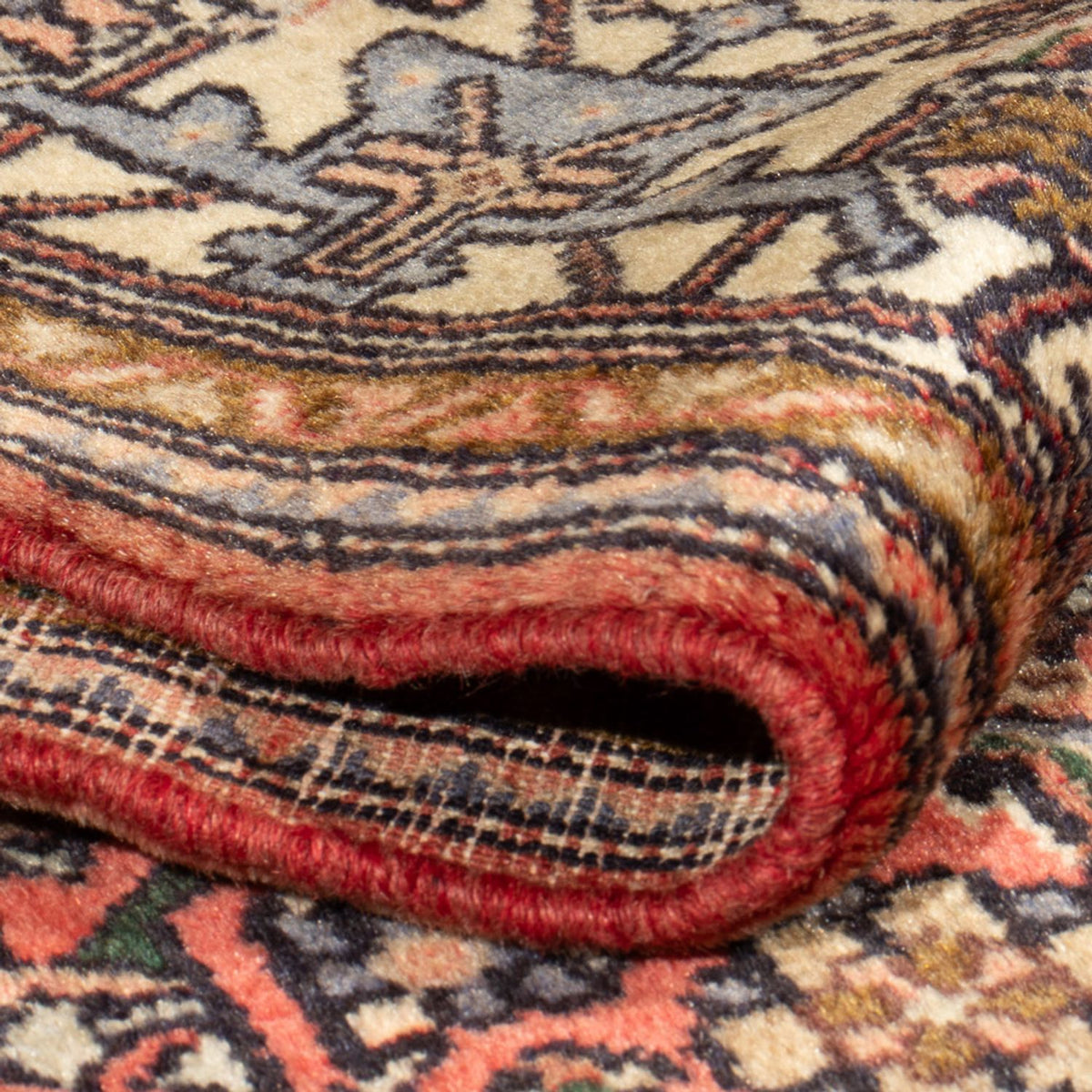 Tapis persan - Nomadic - 194 x 124 cm - rouge