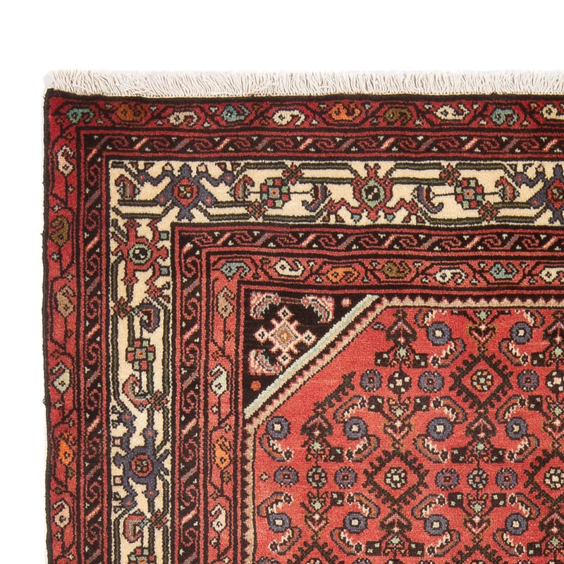Tapis persan - Nomadic - 196 x 144 cm - rouge