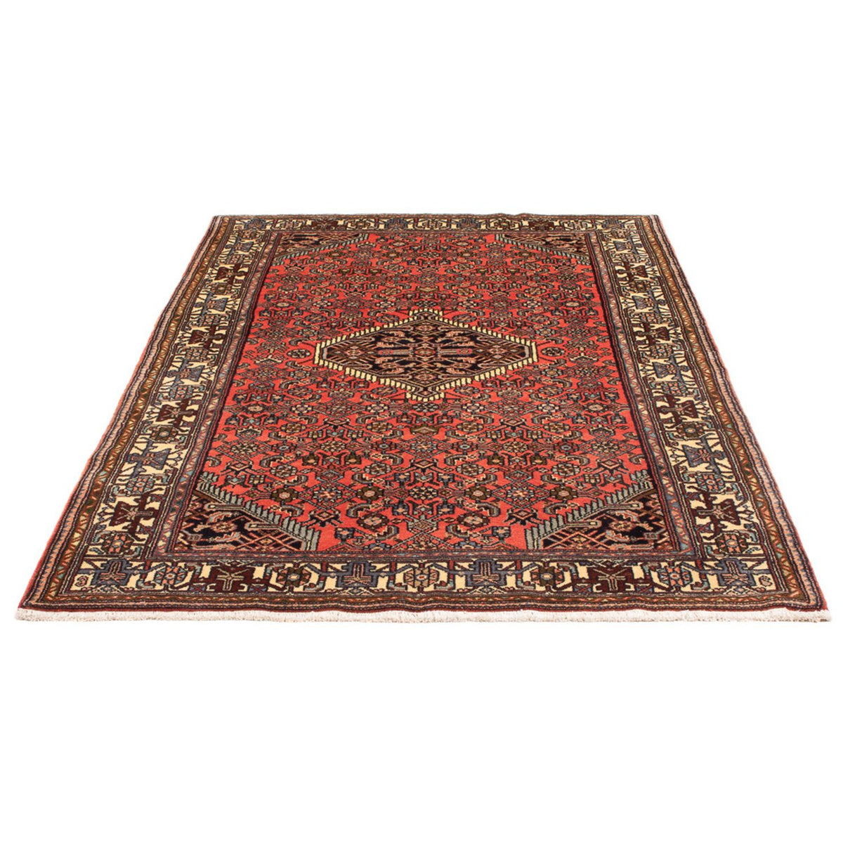 Tapis persan - Nomadic - 200 x 125 cm - rouge
