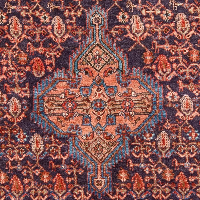 Tapis persan - Nomadic - 215 x 132 cm - bleu foncé