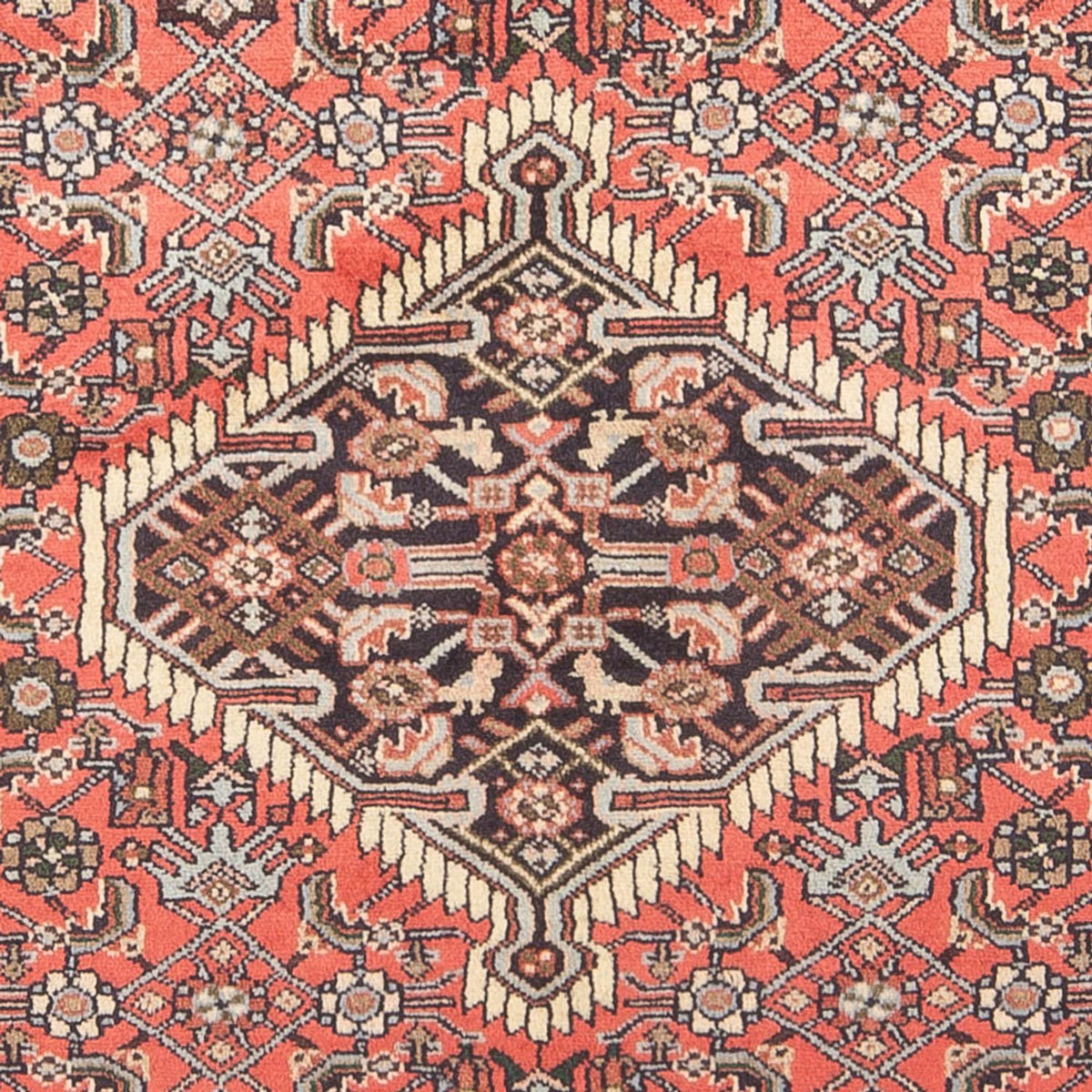Tapis persan - Nomadic - 190 x 127 cm - rouge