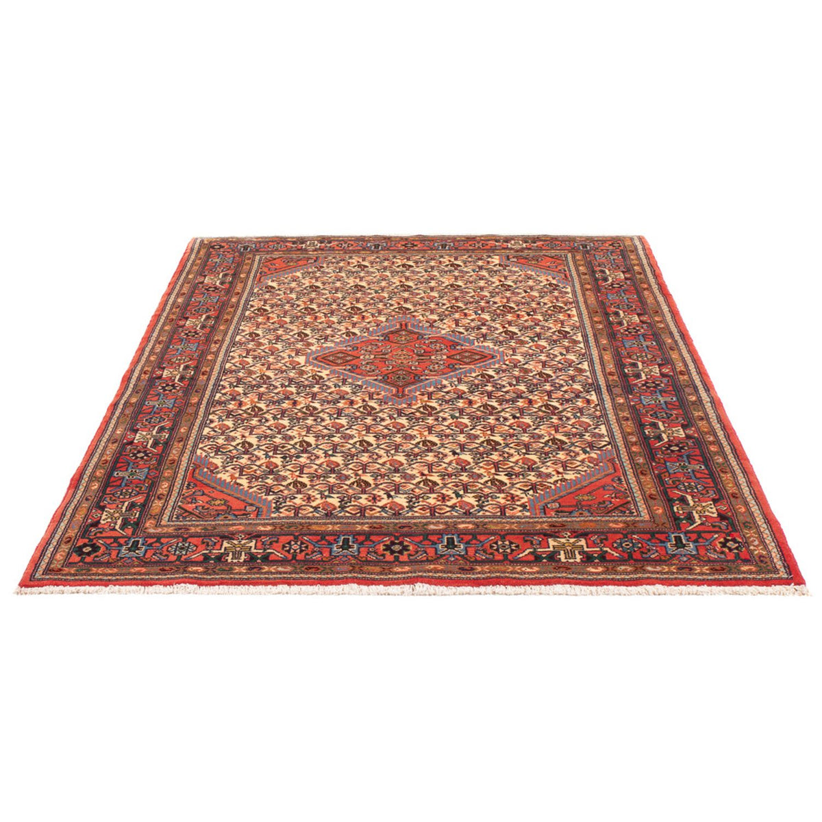 Tapis persan - Nomadic - 194 x 125 cm - crème