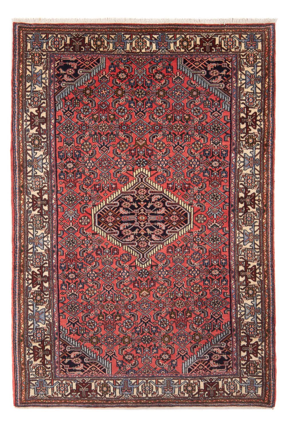 Tapis persan - Nomadic - 196 x 123 cm - rouge