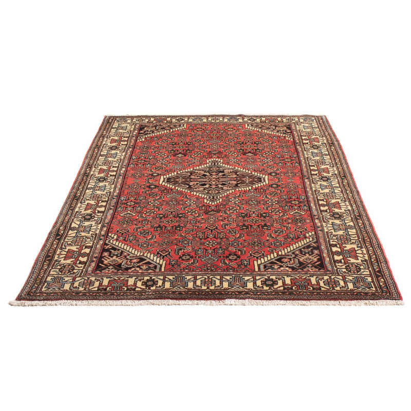 Tapis persan - Nomadic - 160 x 125 cm - rouge