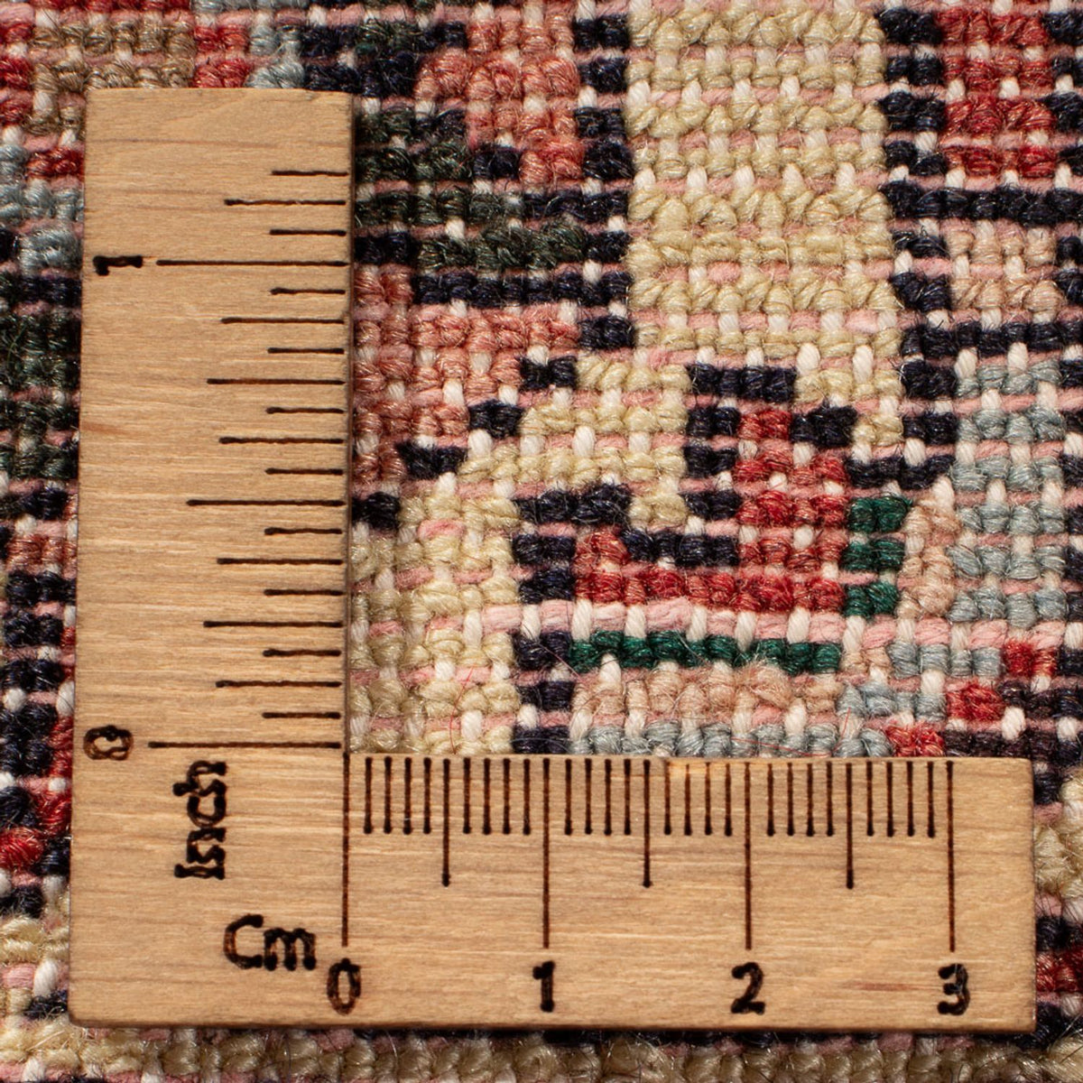 Tapis persan - Nomadic - 160 x 125 cm - rouge