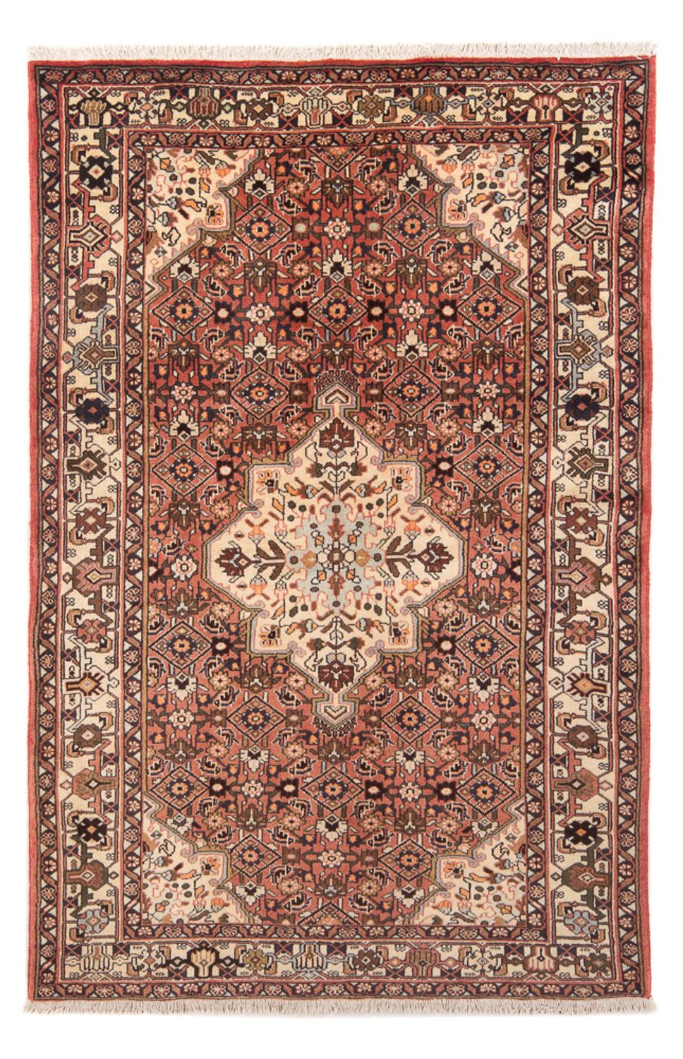 Tapis persan - Nomadic - 192 x 128 cm - rouge
