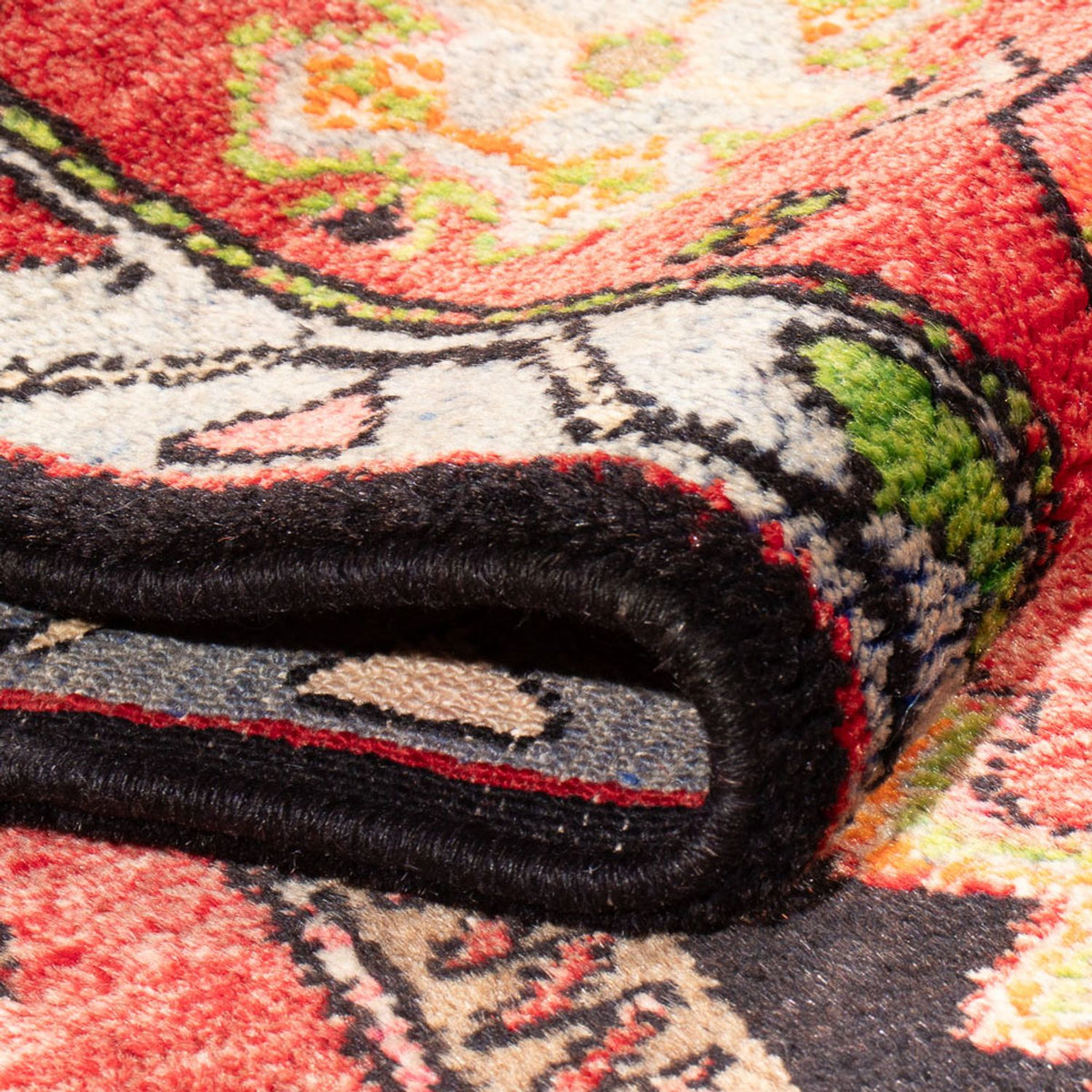 Tapis persan - Nomadic - 222 x 145 cm - bleu foncé