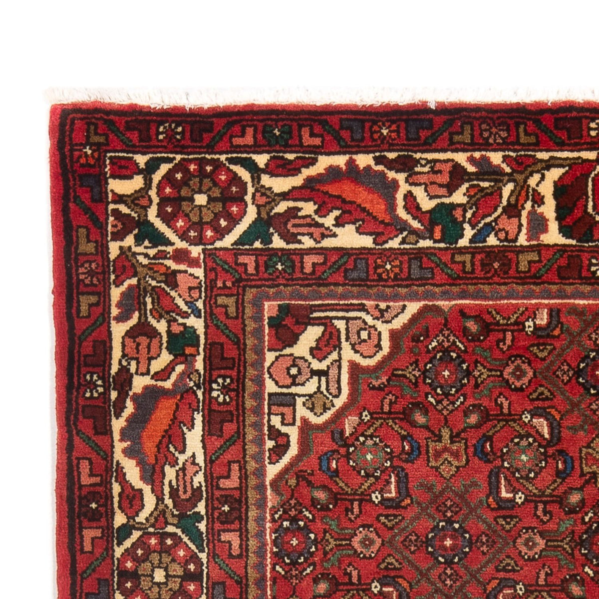 Tapis persan - Nomadic - 210 x 140 cm - rouge