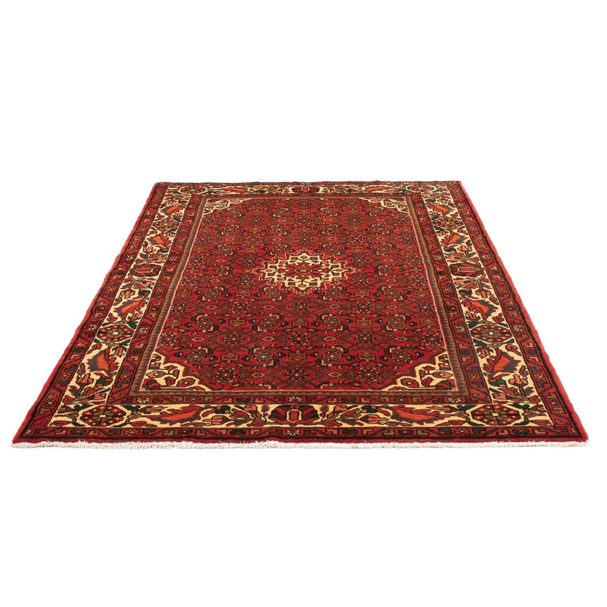 Tapis persan - Nomadic - 210 x 140 cm - rouge