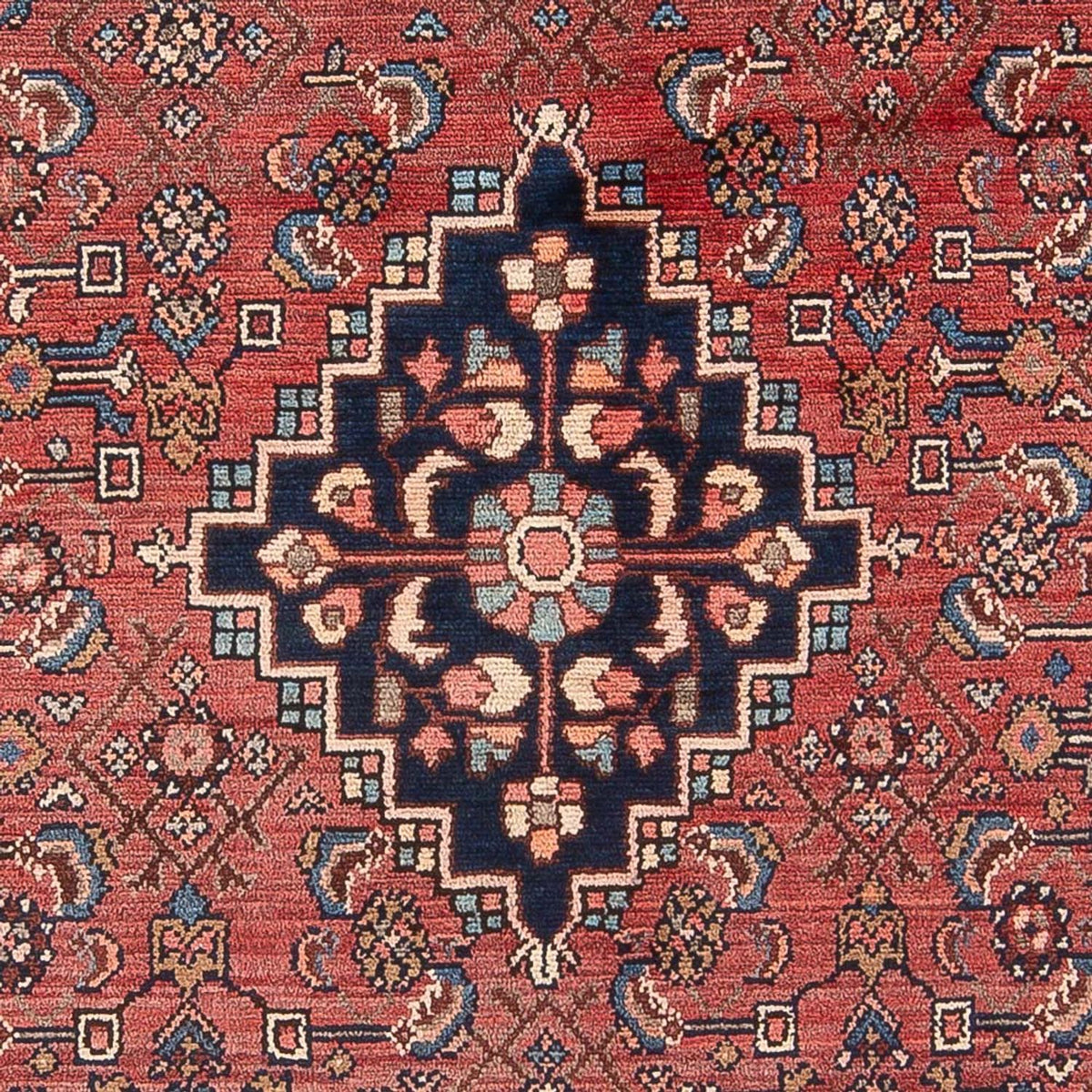 Tapis persan - Nomadic - 215 x 140 cm - rouge