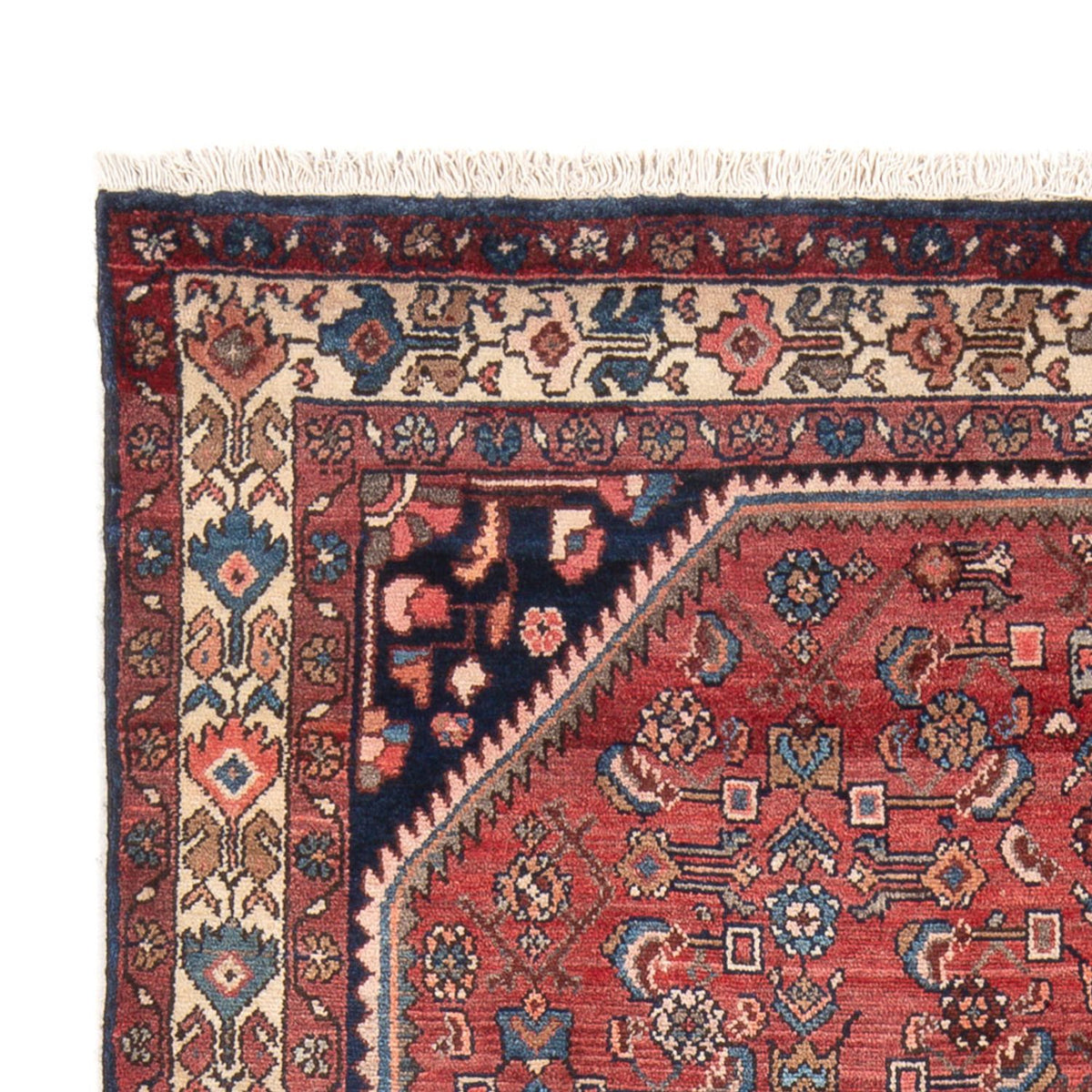Tapis persan - Nomadic - 215 x 140 cm - rouge