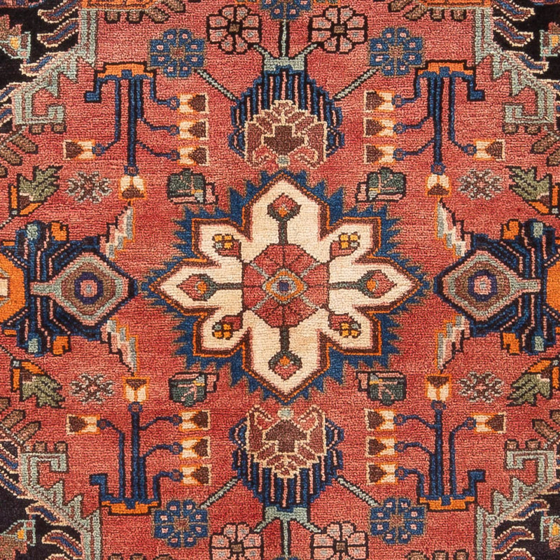 Tapis persan - Nomadic - 212 x 138 cm - rouge