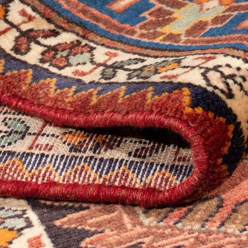 Tapis persan - Nomadic - 212 x 138 cm - rouge