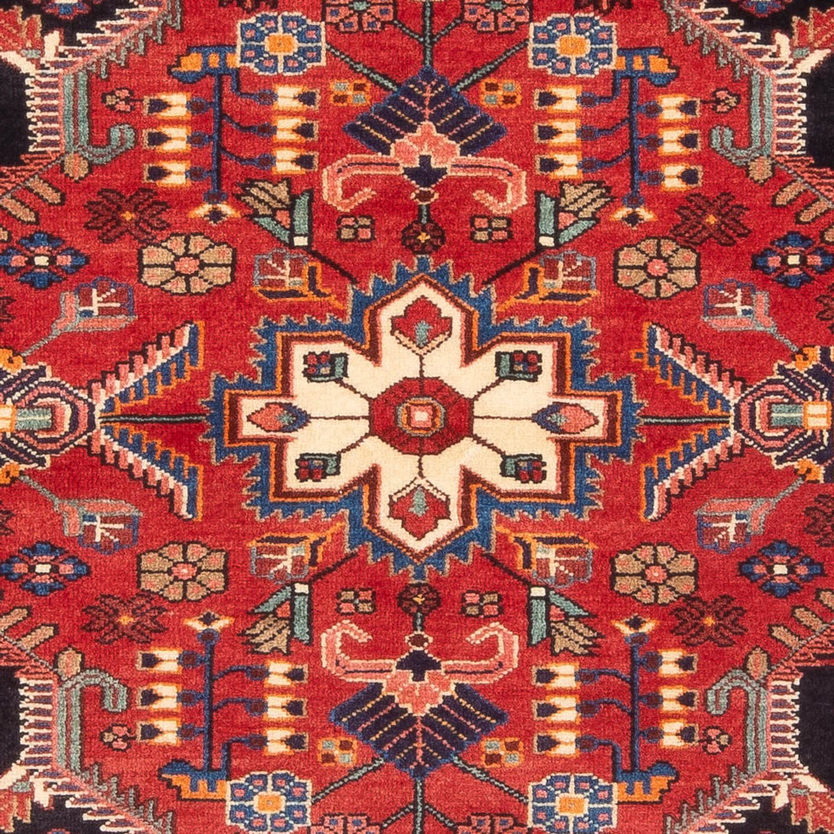 Tapis persan - Nomadic - 215 x 145 cm - rouge
