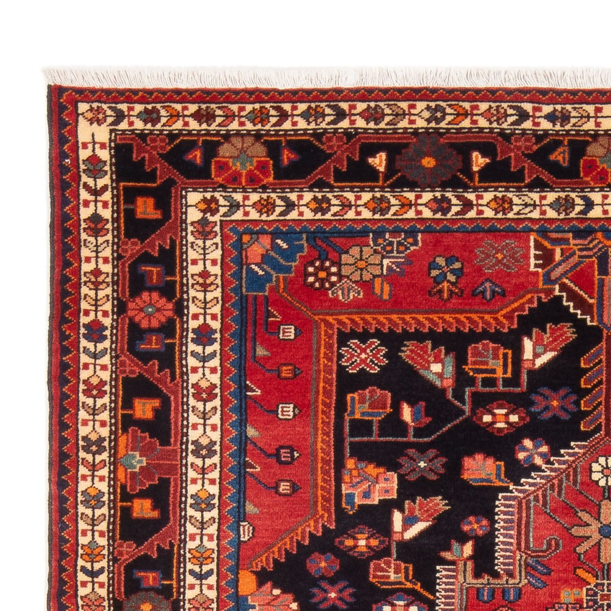Tapis persan - Nomadic - 215 x 145 cm - rouge