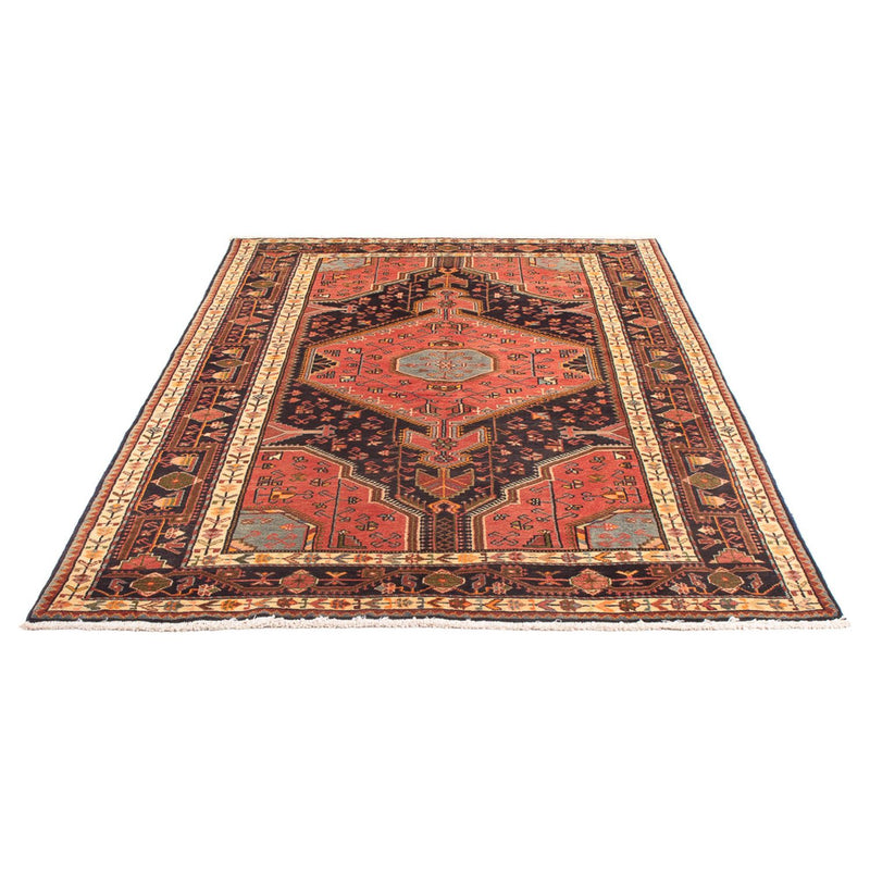 Tapis persan - Nomadic - 223 x 137 cm - rouge clair