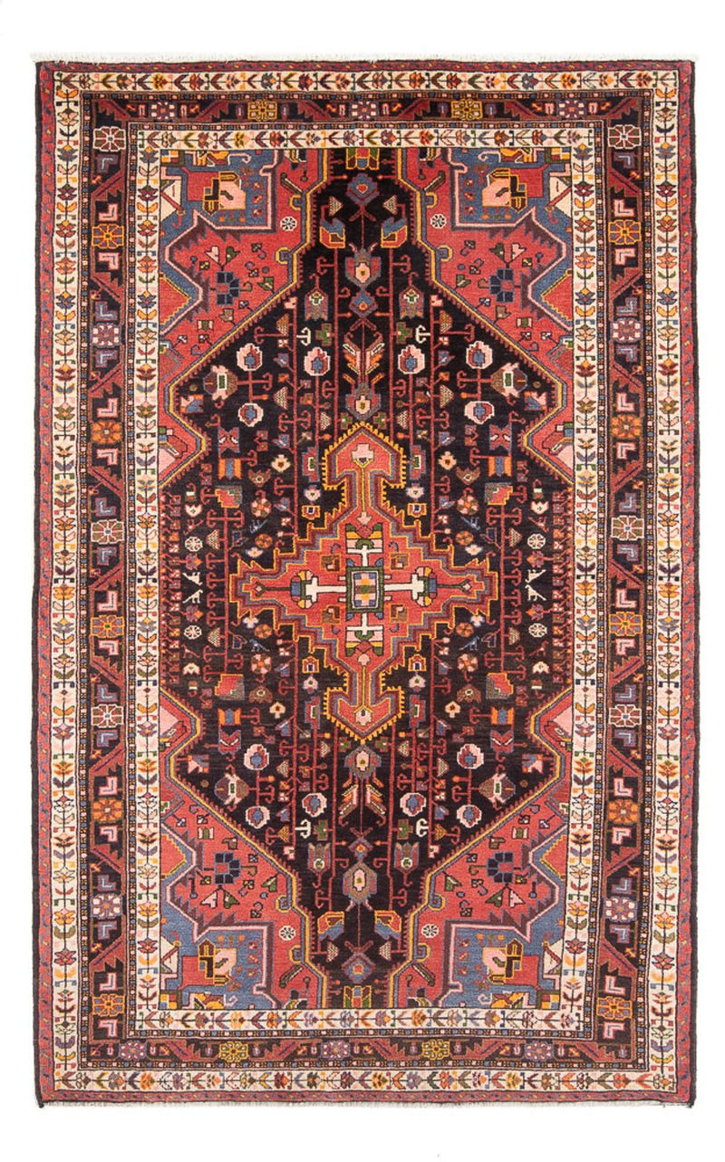Tapis persan - Nomadic - 233 x 137 cm - rouge clair
