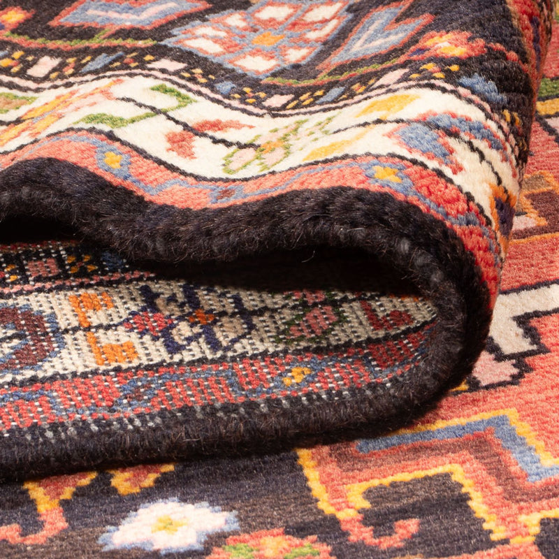 Tapis persan - Nomadic - 233 x 137 cm - rouge clair