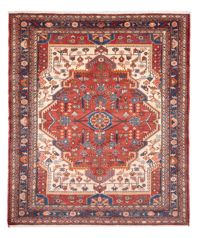 Tapis persan - Nomadic - 225 x 173 cm - rouille