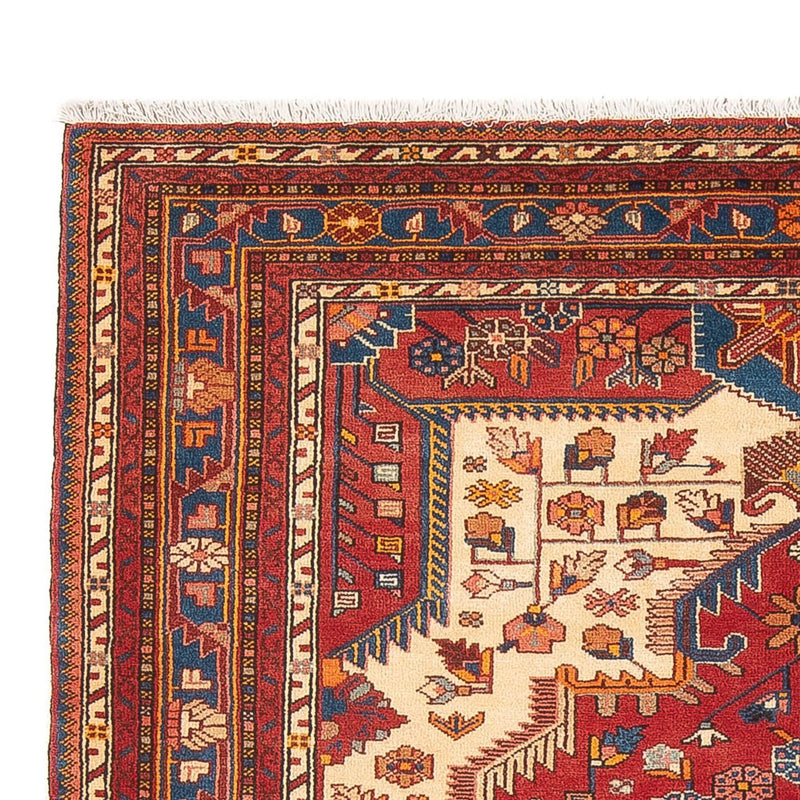 Tapis persan - Nomadic - 225 x 160 cm - rouge