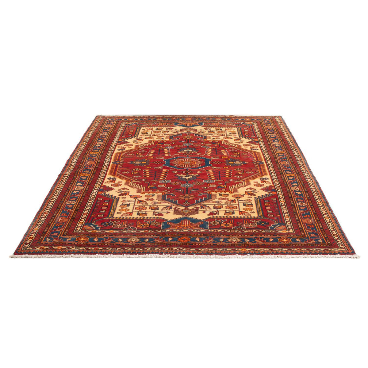 Tapis persan - Nomadic - 225 x 160 cm - rouge