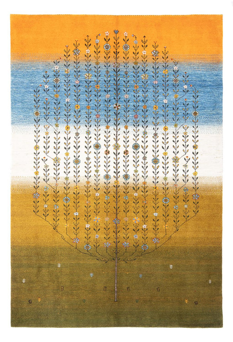 Tapis Gabbeh - Loribaft Persan - 251 x 168 cm - multicolore