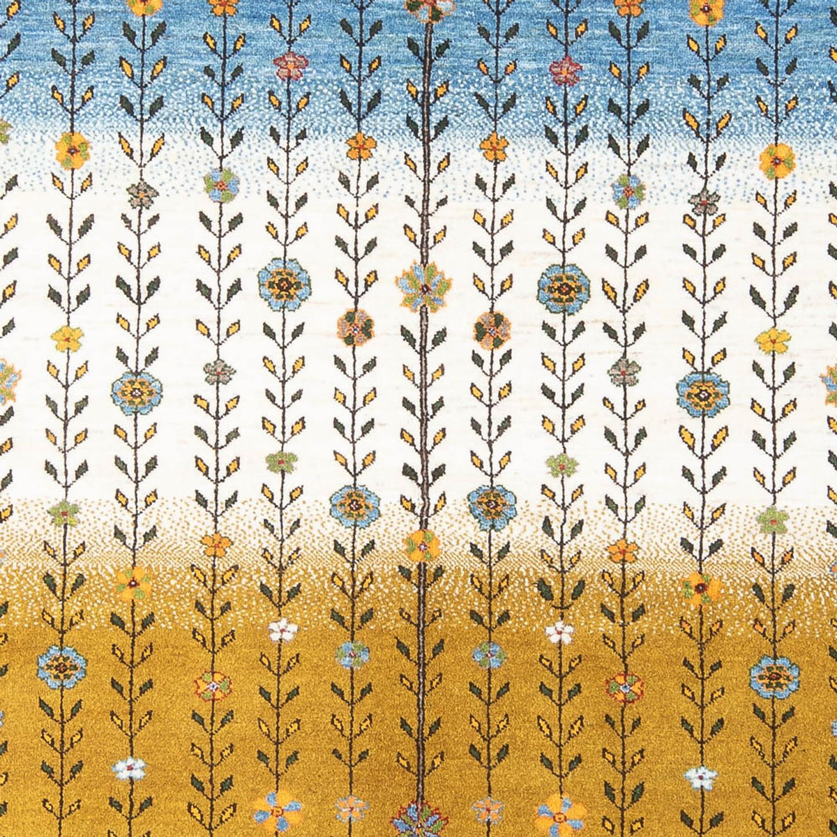 Tapis Gabbeh - Loribaft Persan - 251 x 168 cm - multicolore