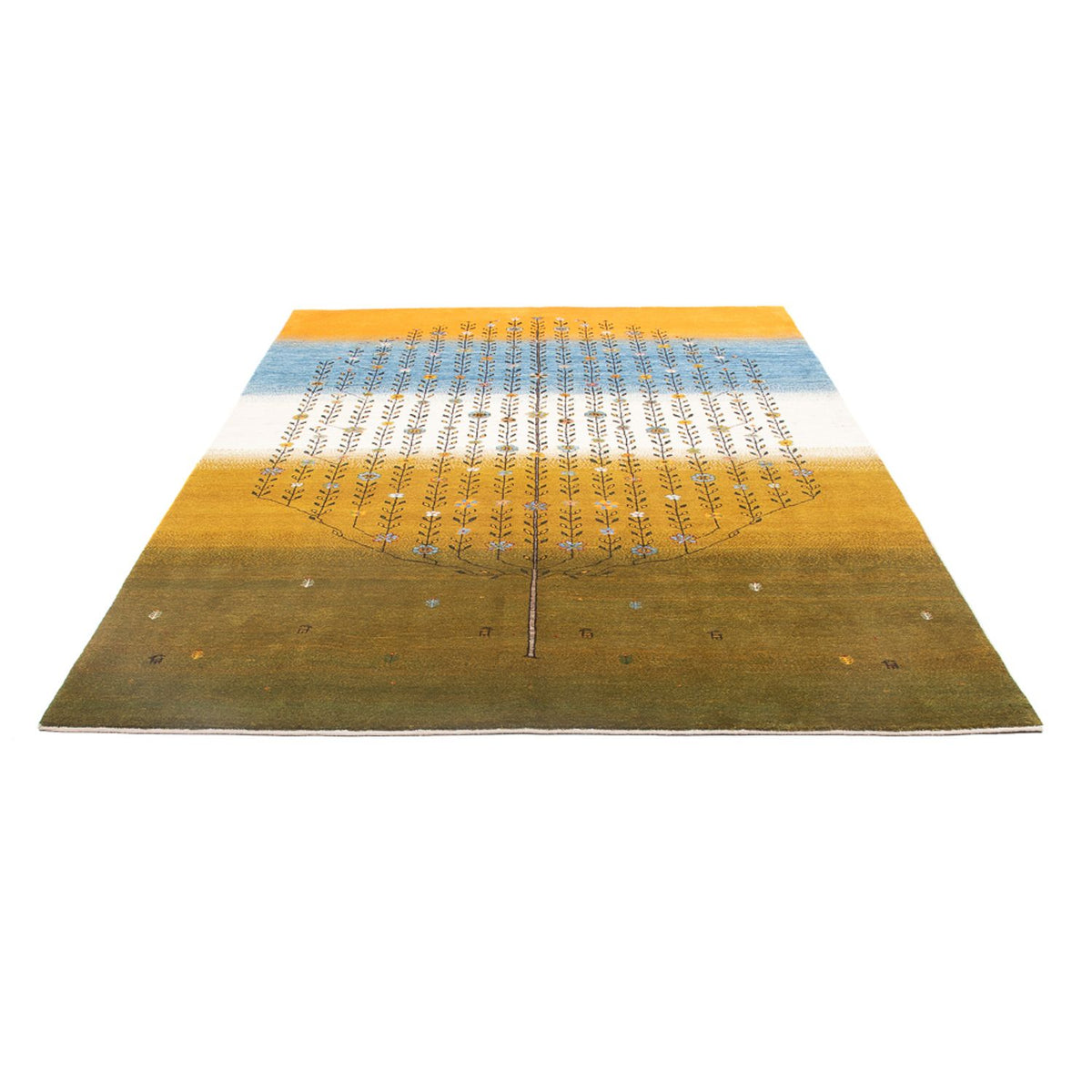 Tapis Gabbeh - Loribaft Persan - 251 x 168 cm - multicolore