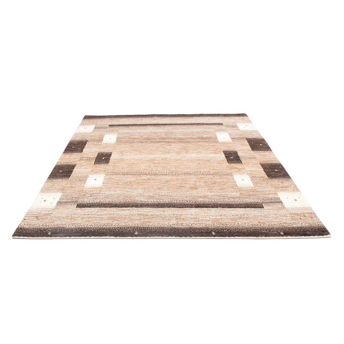 Tapis Gabbeh - Loribaft Persan - 232 x 176 cm - multicolore